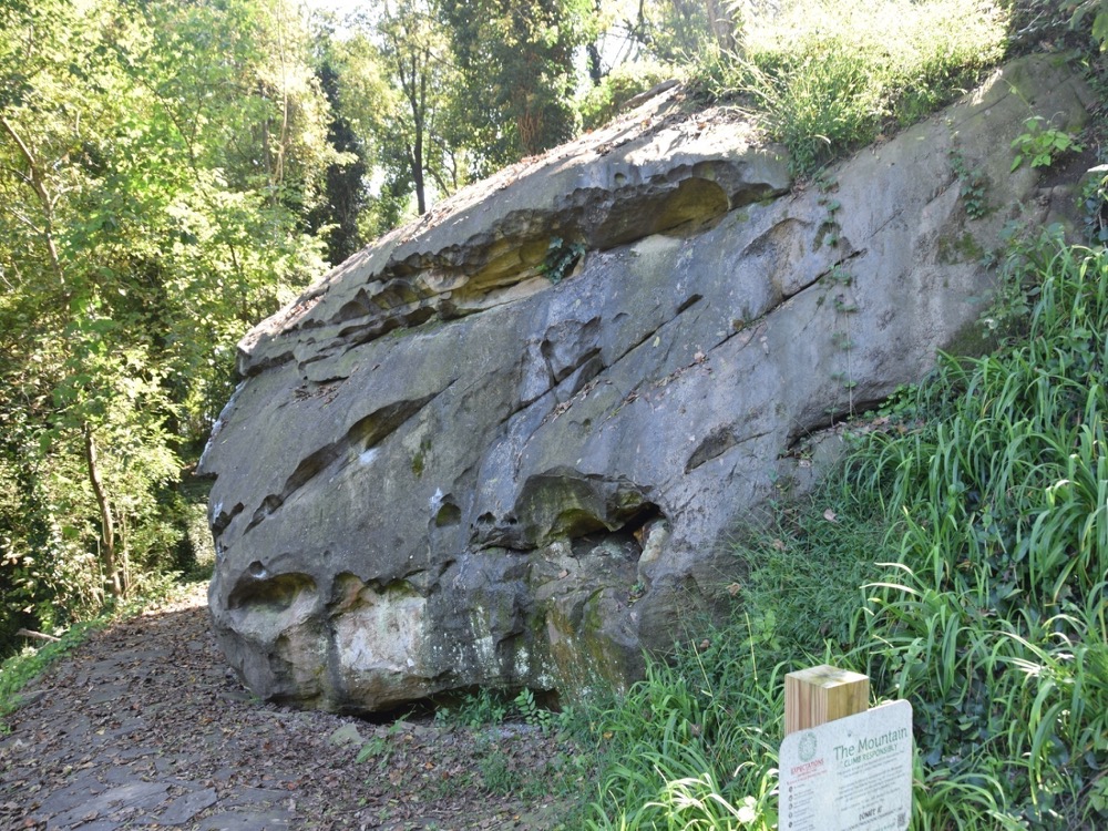 boulder face