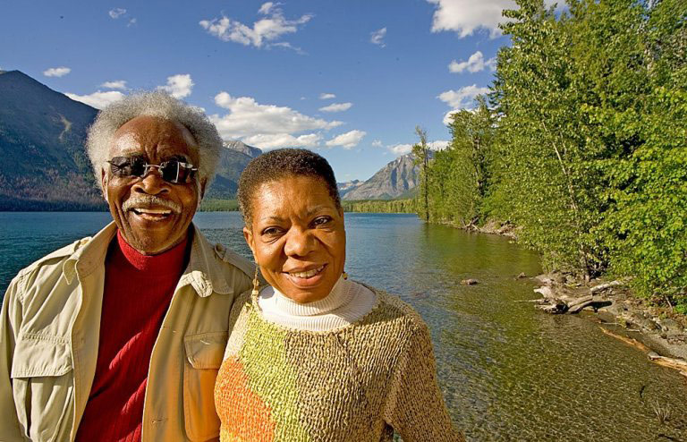 Frank and Audrey Peterman in National Park